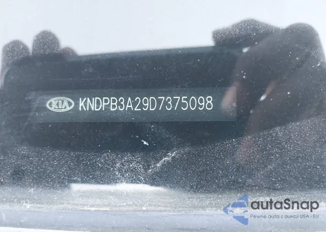 2013 Kia Sportage Lx из США, поврежденный, VIN KNDPB3A29D7375098